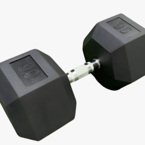 MANCUERNA HEXAGONAL AHULADA NEGRA  90 LBS